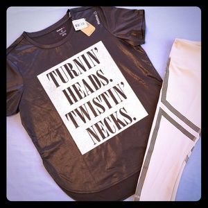 Reebok Studio Shine Graphic Tee